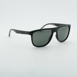 CARRERA 8059/S 0003 UC Sunglasses Black Square Frame, Green Polarized Lenses